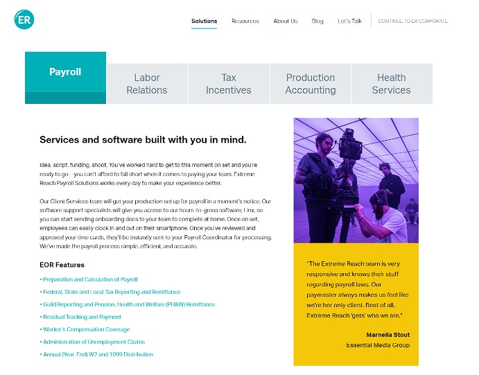 Extreme Reach Products and Services